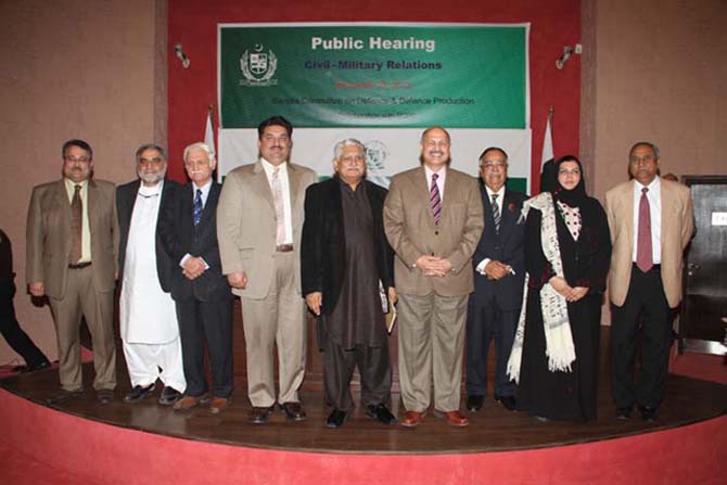 Public Hearing: Experts call for Civil Military convergence. Politicians, civil society, defence forces, media urged to join hands